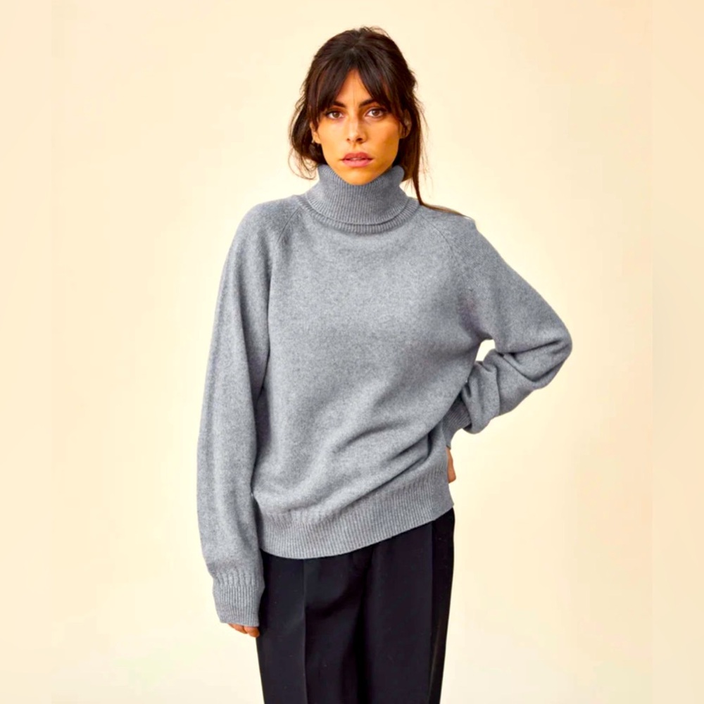 360 cashmere turtleneck sweater